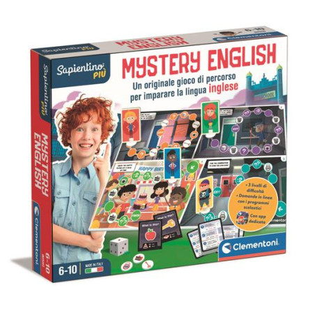 Gioco educativo clementoni sapientino piu' mistery english [16598]