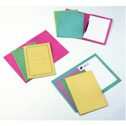 Cartellina in cartone semplice cartotecnica del garda 100 pz. rosa