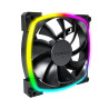 Ventola 120x120 montech ax120 pwm argb 1600rpm nero [ax120 pwm b]