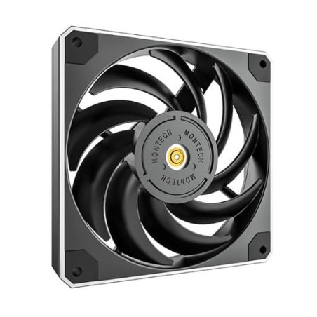 Ventola 120x120 montech metal120 pwm 1950rpm nero [metal 120 pwm]