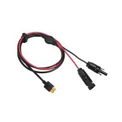 Cavo per pannelli solare ecoflow mc4-xt60i 2.5m nero/rosso [lmc4-xt60i-2.5m]