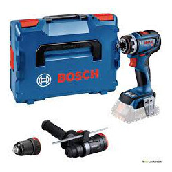 Trapano avvitatore bosch a batteria gsr 18v-90 fc 18v blu/nero