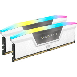 Ram dimm ddr5 32gb corsair vengeance 6000mhz/cl30/2pz bianco [cmh32gx5m2b6000c30w]