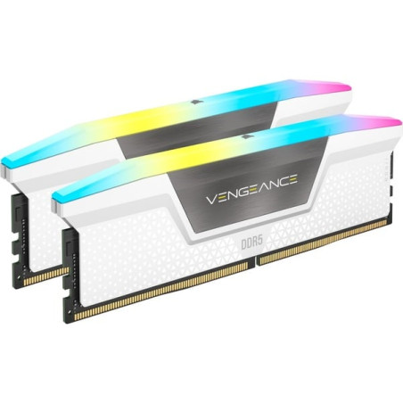 Ram dimm ddr5 32gb corsair vengeance 6000mhz/cl30/2pz bianco [cmh32gx5m2b6000c30w]