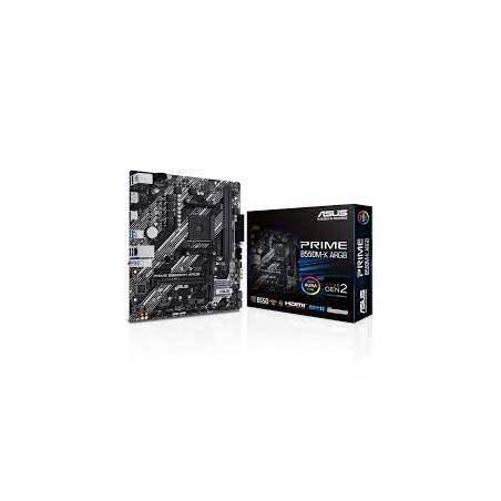 Scheda madre asus prime 64gb ddr4 b550m-k argb am4 d [90mb1gc0-m0eay0]