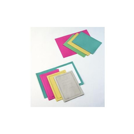 Cartellina in cartone semplice cartotecnica del garda 100 pz. rosa