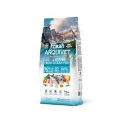 Cibo secco per cani arquivet fresh pesce dell'oceano 10kg