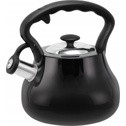 Bollitore promis andrea 3l argento/nero opaco [tmc21c]