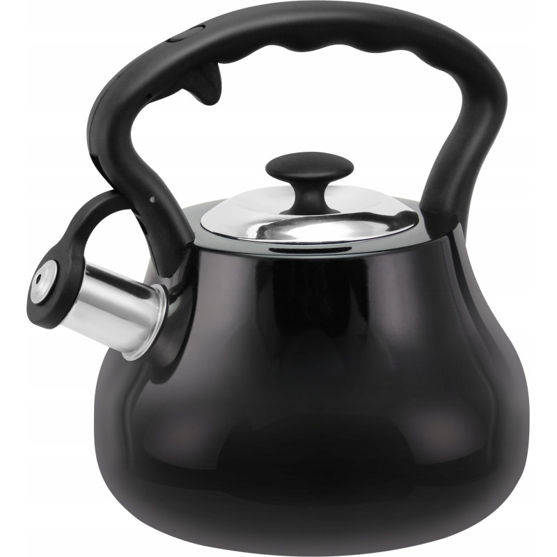 Bollitore promis andrea 3l argento/nero opaco [tmc21c]
