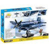 Gioco da costruzione cobi klocki corsair f4u-4 aereo da caccia