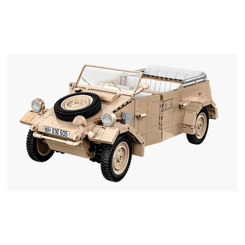 Modellino cobi klocki kubelwagen tipo 82 carrozza passeggeri 1:12