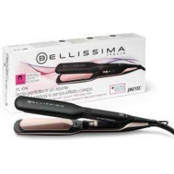 Piastra per capelli imetec 67w 1.8m 11878 nero/rosa [8007403118785]