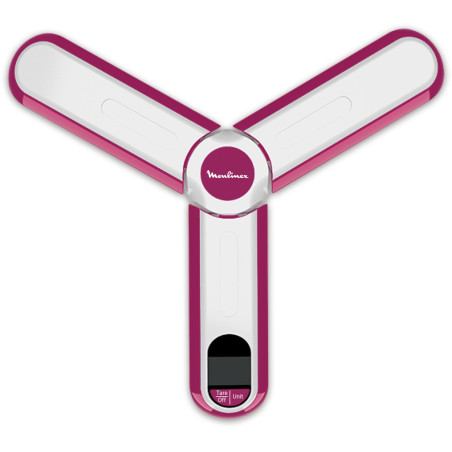 Bilancia da cucina moulinex bn5400 ingenio rosa/bianco [bn5400]
