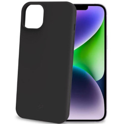 Custodia celly cromo per iphone 15 plus nero [cromo1055bk]