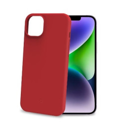 Custodia celly cromo per iphone 15 plus rosso [cromo1055rd]