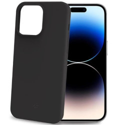 Custodia celly cromo per iphone 15 pro nero [cromo1054bk]