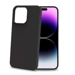 Custodia celly cromo per iphone 15 pro max nero [cromo1056bk]