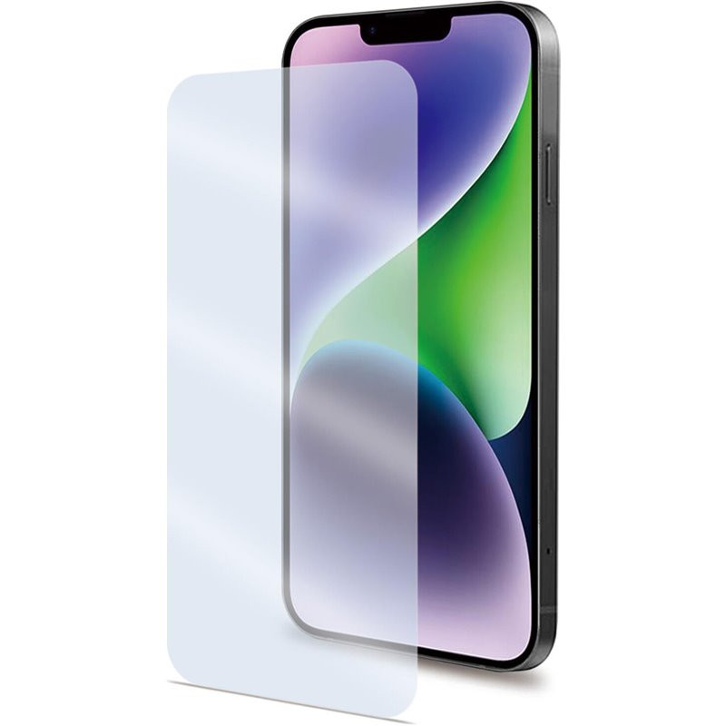 Vetro proteggischermo celly easy per iphone 15 plus 0.3mm vetro temperato