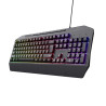 Tastiera trust gxt 836 evocx per gaming qwerty led rgb nero [24723]