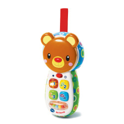 Gioco interattivo v-tech baby il telefono di teddy multicolore