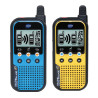 Giocattolo v-tech kidi talkie walkie telefono per bambini giallo/blu