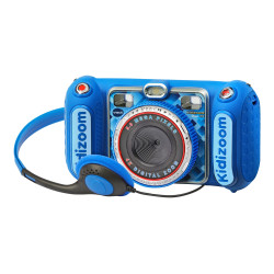 Giocattolo v-tech kidizoom duo dx fotocamera per bambini blu