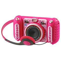 Giocattolo v-tech kidizoom duo dx fotocamera per bambini rosa