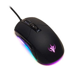 Mouse neo action mo-101 gaming 7200dpi 6 tasti rgb nero [fspymo101]