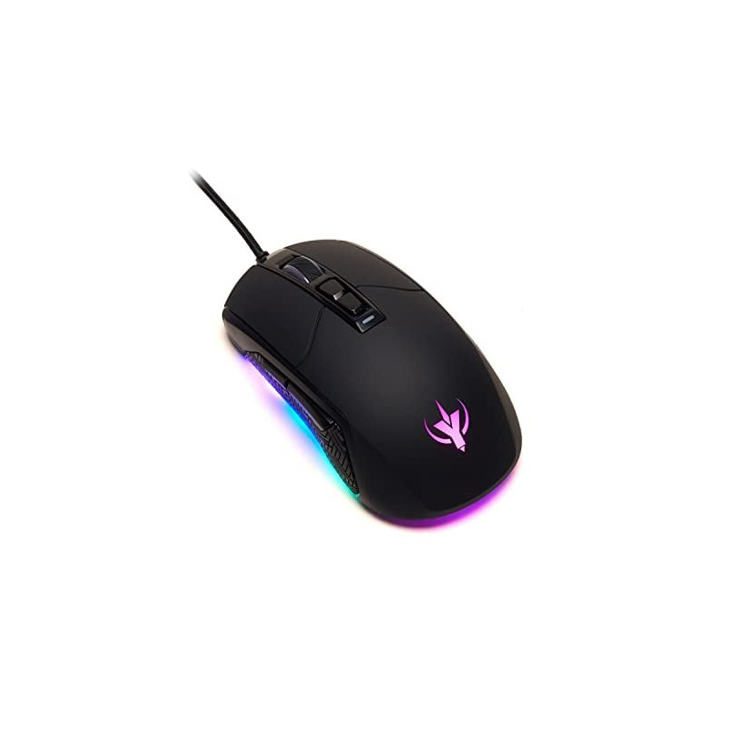 Mouse neo action mo-101 gaming 7200dpi 6 tasti rgb nero [fspymo101]