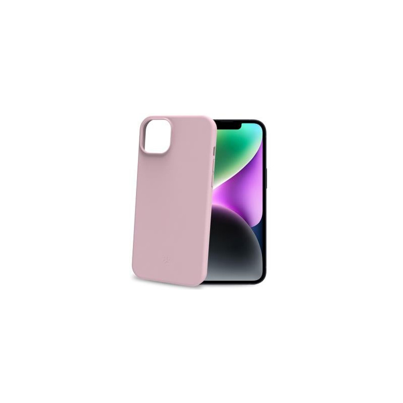Custodia celly planet eco per apple iphone 15 rosa [planet1053pk]