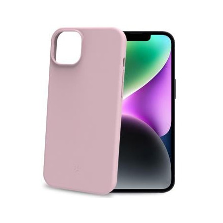 Custodia celly planet eco per apple iphone 15 rosa [planet1053pk]
