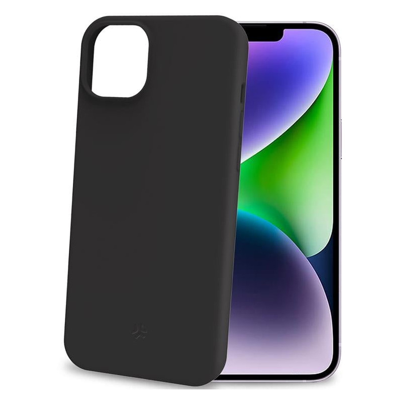 Custodia celly planet grs morbida per iphone 15 plus nero [planet1055bk]