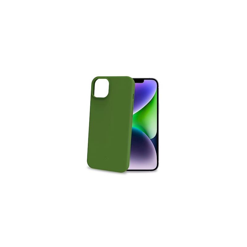 Custodia celly planet eco per apple iphone 15 plus verde [planet1055gn]