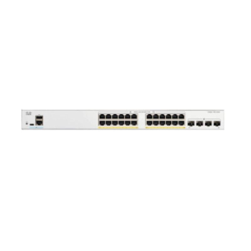 Switch cisco catalyst 1300 24 porte ge full poe 4x1g sfp [c1300-24fp-4g]