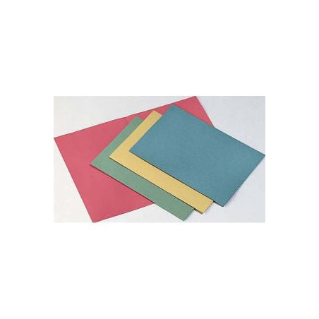 Cartellina in cartone semplice cartotecnica del garda 100 pz. verde