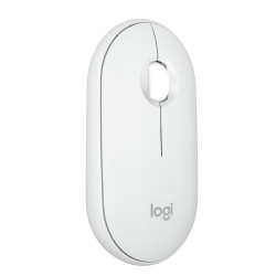 Mouse logitech pebble 2 m350s wireless ottico 4000dpi 3 tasti bianco