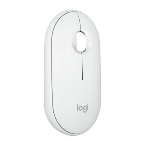 mouse logitech pebble 2 m350s wireless ottico 4000dpi 3 tasti bianco