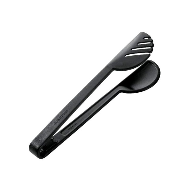pinza tescoma space line per spaghetti 25cm nero [638042]
