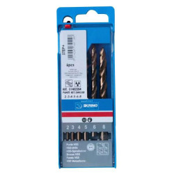 Set punte krino hss aisi m2 per metallo 6mm 2/8 6pz [01402204]