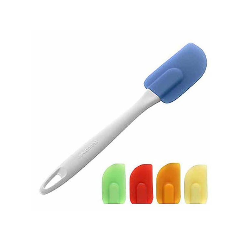 Spatola tescoma linea presto in silicone 24cm bianco /rosso [420502]
