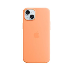 Custodia apple magsafe in silicone per iphone 15 plus arancione [mt173zm/a]