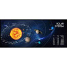 Mouse pad gembird cosmo per gaming nero [mp-solarsystem-xl-01]