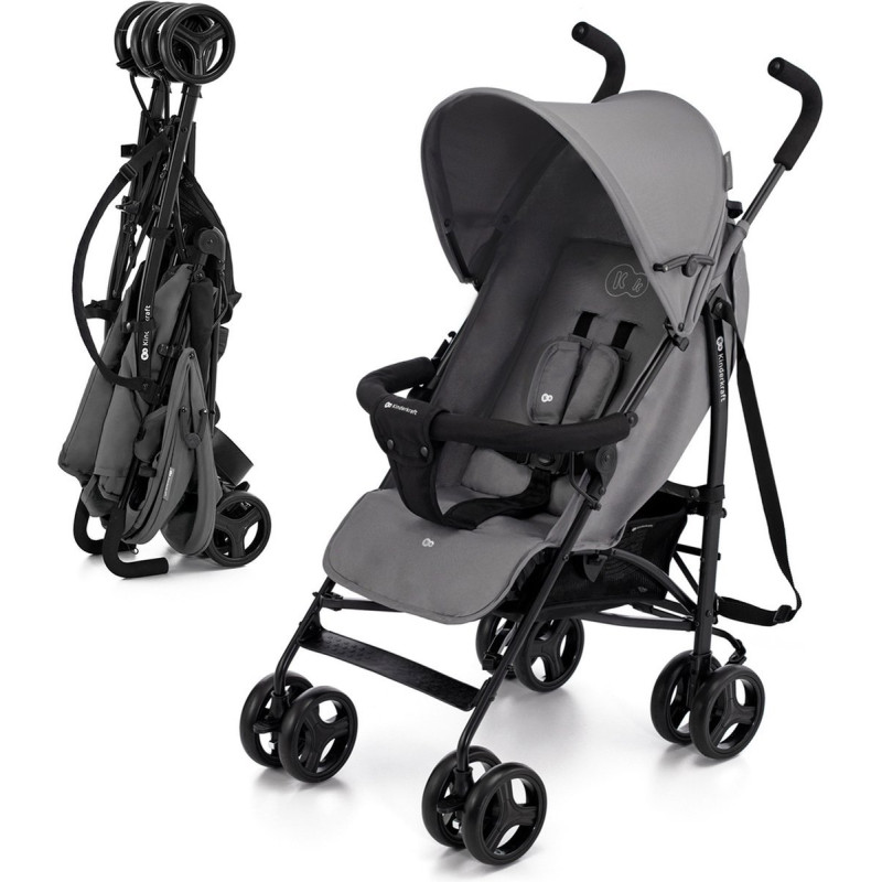 Passeggino kinderkraft tik stone grigio [jwkdrs0u7022833]