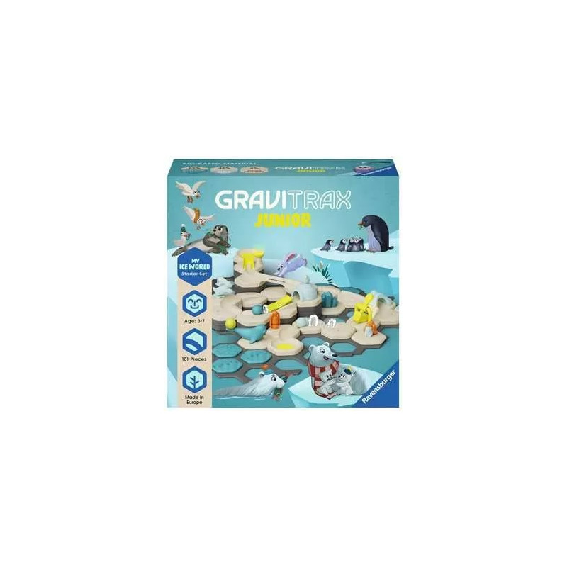 Set da gioco ravensburger gravitrax junior starter l ice multicolore