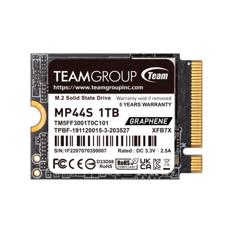 Ssd 1tb team group mp44s m.2 pcie [tm5ff3001t0c101]