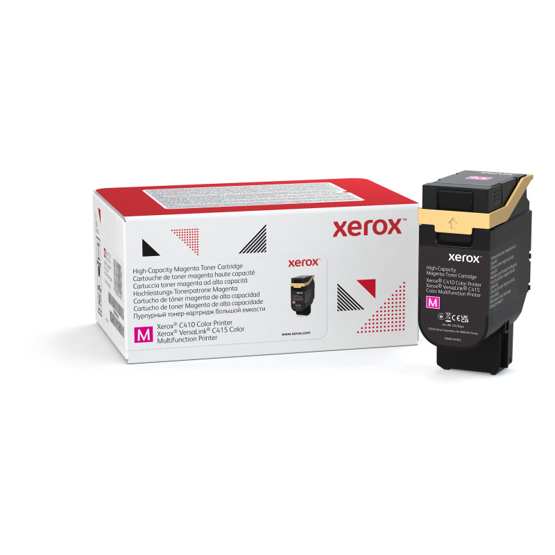 Toner xerox hc per c410/c415 7000 pagine magenta [006r04687]