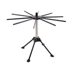 Stendipasta gefu diverso per pasta fresca 10 bracci in acciaio nero