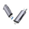 Lettore di schede ugreen 50706 sd/tf con porta usb tipo-c o usb3.0