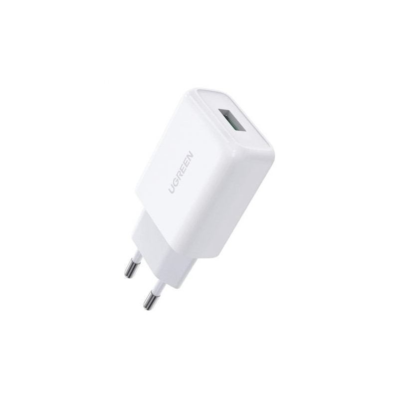 Caricatore ugreen usb 18w qc3.0 bianco [10133]