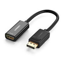 Convertitore ugreen displayport a hdmi femmina 1080p nero [40362]
